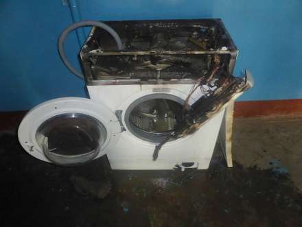 Из-за стиральной машинки под Волгоградом едва не сгорел целый дом