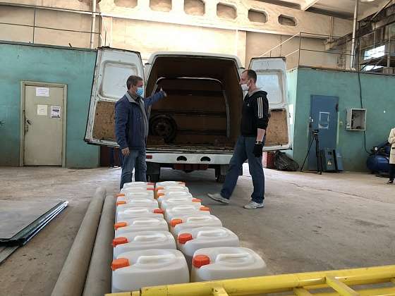 В Волгоградскую область отправили 13 тонн дезсредств для обработки домов