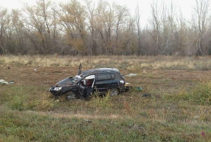 Три человека пострадали в аварии на трассе «Волгоград – Астрахань»
