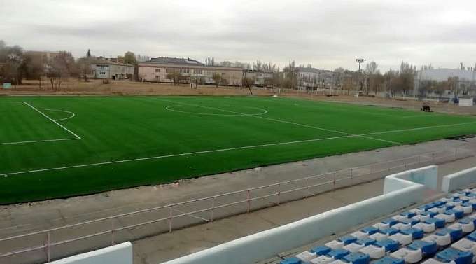 Новое футбольное поле построили  в Николаевском районе