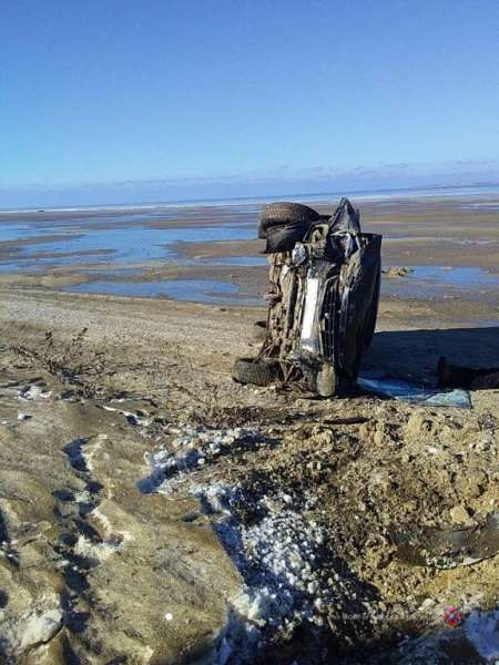 Автомобилист погиб, сорвавшись с обрыва Цимлянского водохранилища под Волгоградом