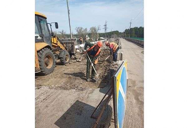 В Жирновском районе Волгоградской области начался ремонт моста через реку Медведица