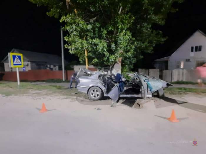Водитель BMW  погиб в результате ДТП с деревом  под Волгоградом