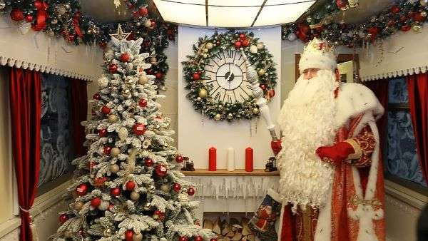 Сказочный поезд Деда Мороза посетит  Волгоград и десятки других российских городов