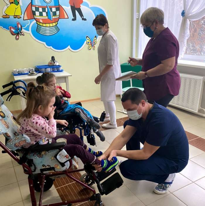 В Волгоградской области  к маленьким пациентам приехала  высокотехнологичная медицинская помощь
