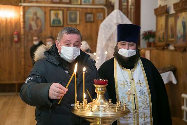 В Волгоградской области православные христиане встречают Рождество Христово
