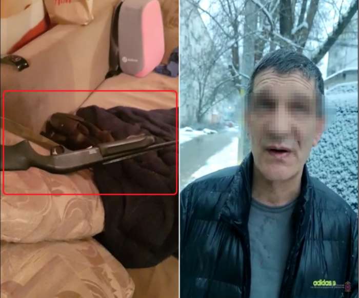 Волгоградские полицейские задержали   пьяного мужчину за стрельбу на улице