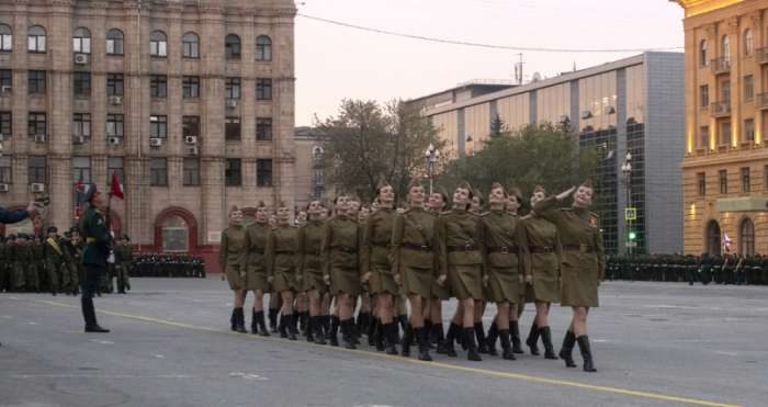 Парадные расчеты волгоградской полиции примут участие  в военном параде Победы 9 мая