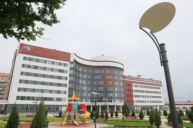 В Волгограде достроен новый корпус онкодиспансера: помещения готовят к приёму первых пациентов.