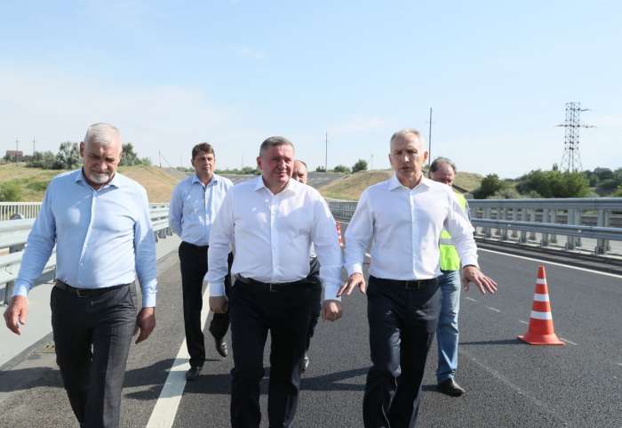 В Волгоградской области на федеральной трассе  Р-228  открыт мост через Ерзовку после капремонта