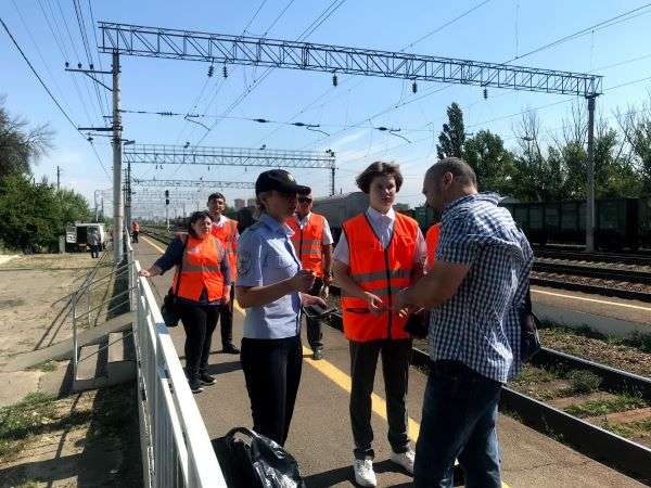 Волгоградские школьники стали участниками мероприятий по безопасному поведению вблизи железной дороги