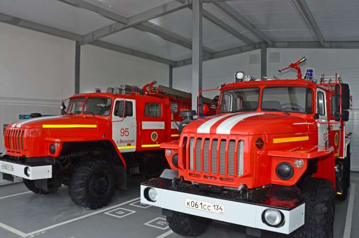 В Волгоградской области открыли еще одно пожарное подразделение