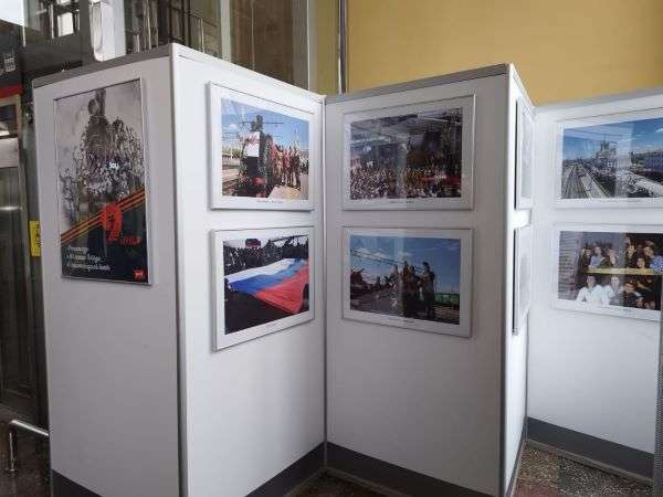 На железнодорожном вокзале Волгограда  представлена фотовыставка  «Ретропоезд»
