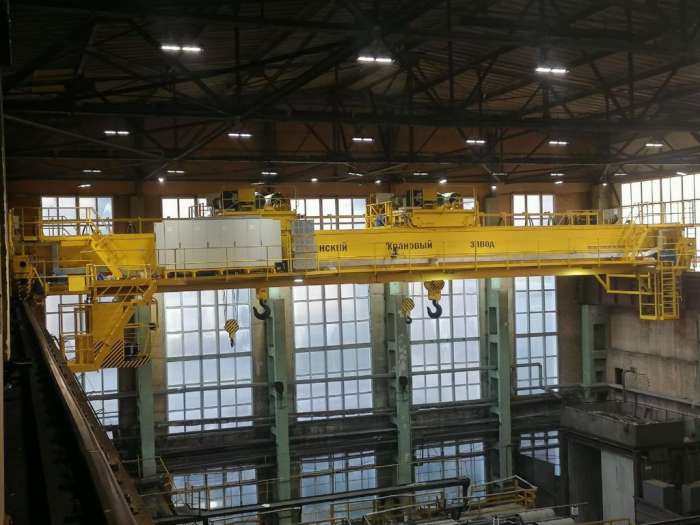 Урюпинский крановый завод впервые  разработал и изготовил 100- тонный мостовой кран