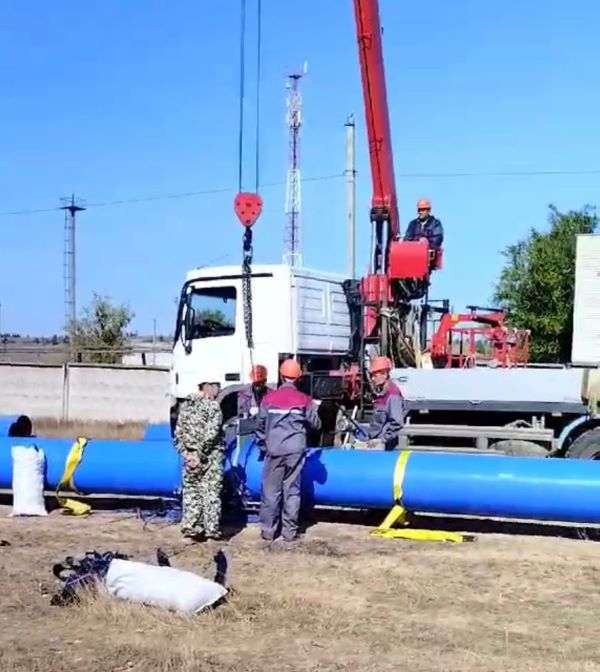 В Котовском районе Волгоградской области   приступили к замене  изношенного водовода