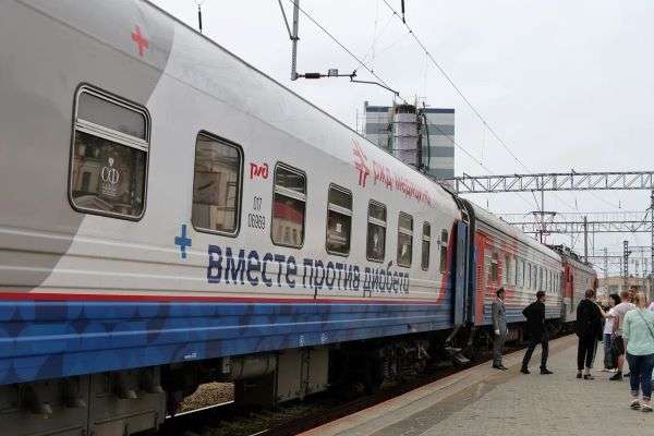 В Волгоград прибудет  поезд здоровья «Вместе против диабета»