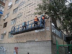 ремонт фасадов
