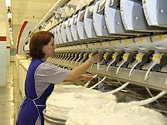 В Волгоградской области отмечен рост текстильного и швейного про