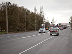 В Волжском завершились работы по ремонту объездной дороги