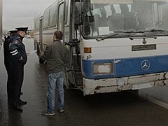 проверка автобусов