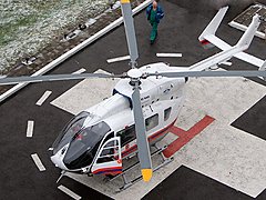 В Волгограде завершилось строительство вертолетной площадки у бо