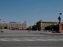 В Волгограде перекроют улицу Рокоссовского и площадь Павших борц
