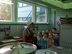 кухня в детском саду