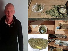 Волгоградец задержан за торговлю наркотиками и хранение оружия