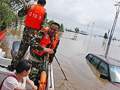 НА КНДР обрушилось сильнейшее наводнение: сотни жертв