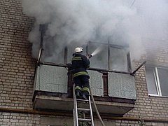 Две девятиэтажки едва не сгорели в Волгограде