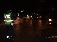 Одиннадцать пьяных водителей задержали полицейские в Волгограде