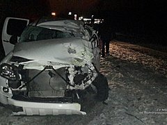 Под Волгоградом уснувший за рулем водитель внедорожника врезался