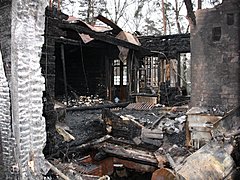В летней кухне под Волгоградом заживо сгорела неизвестная женщин