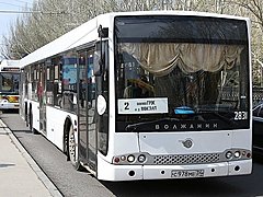 Автобусный маршрут №2 соединит Центральный и Красноармейский рай