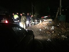 Лихач на «восьмерке» протаранил гору мусора на севере Волгограда