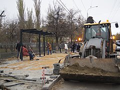 32 остановочных пункта Волгограда охвачены работами по благоустр