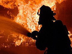 На пожаре под Волгоградом заживо сгорел мужчина