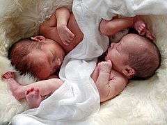 В Волгоградской области почти каждый день рождаются двойни