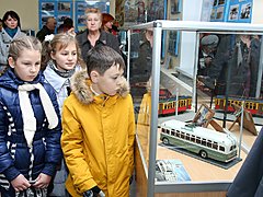выставка «Трамваи и троллейбусы Волгограда в миниатюре»