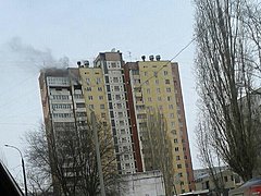 Из горящей высотки на западе Волгограда спасатели вывели пятерых