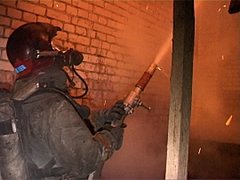 Четырех человек эвакуировали с пожара под Волгоградом