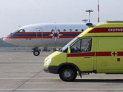 В Волгограде совершил экстренную посадку самолет с больным ребен