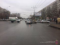 В Волгограде пенсионерка пострадала в ДТП с двумя легковушками