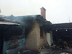 Двое мужчин сгорели воскресным вечером в Волгоградской области