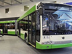 Волжский завод по производству автобусов выпустил для Санкт-Пете