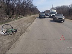 Один велосипедист погиб, один пострадал в ДТП под Волгоградом
