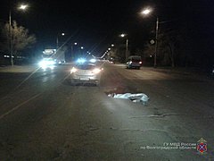 В Волгограде пешеход погиб под колесами «Рено Меган»