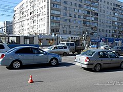 В Волгограде иномарка на пешеходном переходе сбила школьника