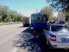 В Волгограде пассажирки троллейбуса пострадали в ДТП с иномаркой