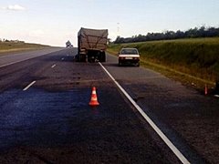 На трассе Москва-Волгоград водитель иномарки погиб в ДТП с КамАЗ